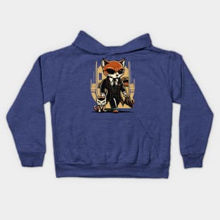 Gangster Cat Kids Hoodie